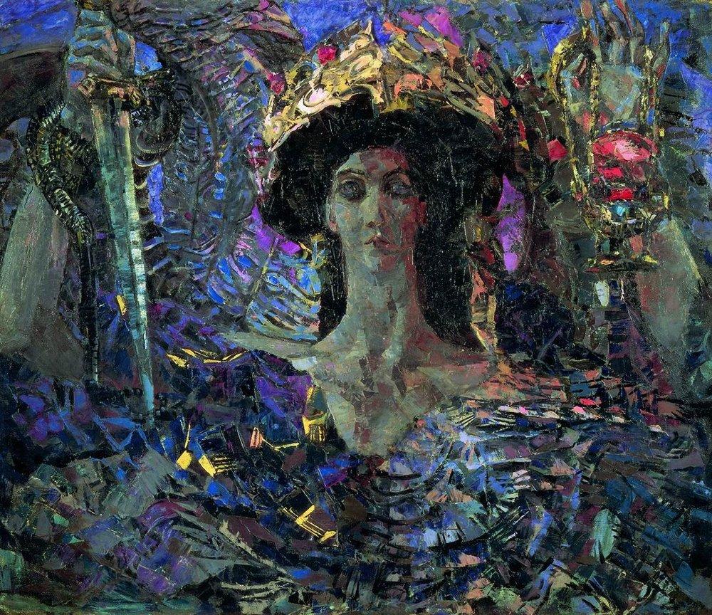 М.Врубель. «Шестикрылый Серафим»,  1904 год