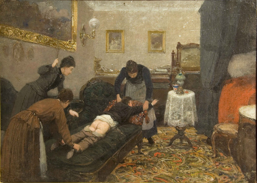П. Ковалевский. «Порка»