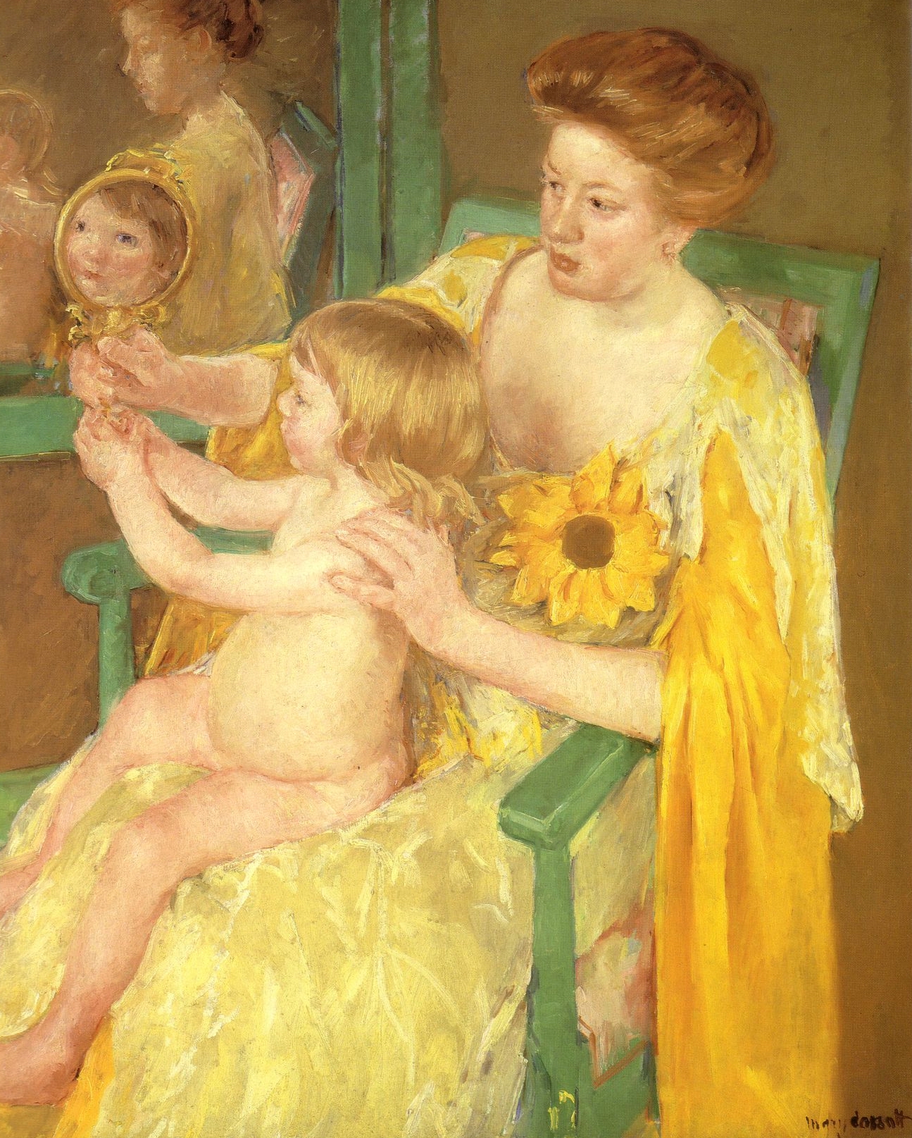 Мэри Кассат "Мать и ребенок", 1905