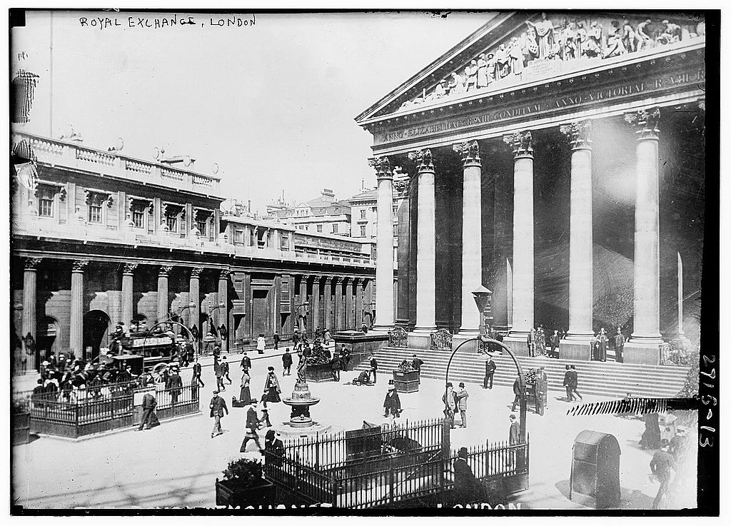 Лондонская биржа / Flickr, The Library of Congress