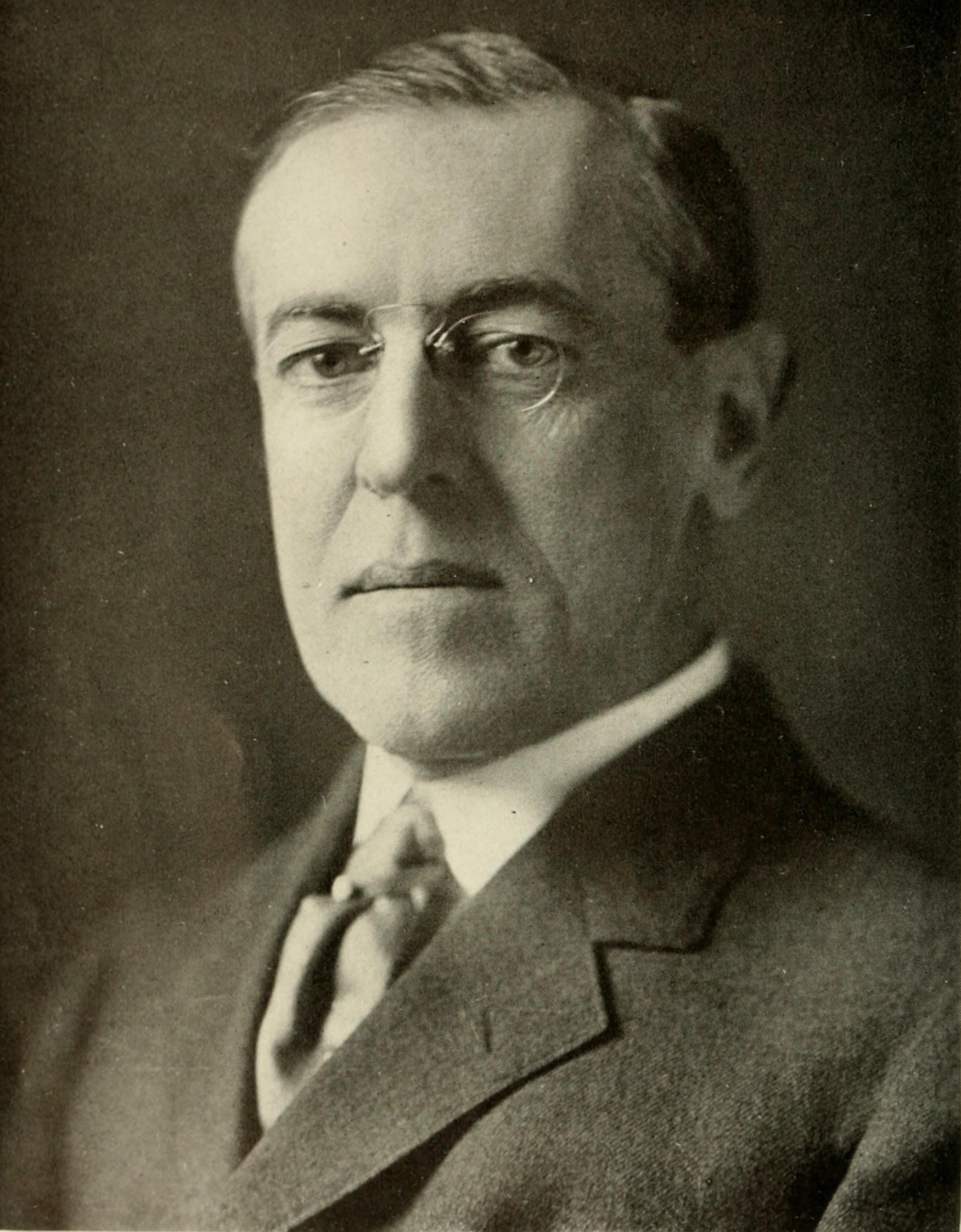 28-й президент США Вудро Вильсон (1856-1921)