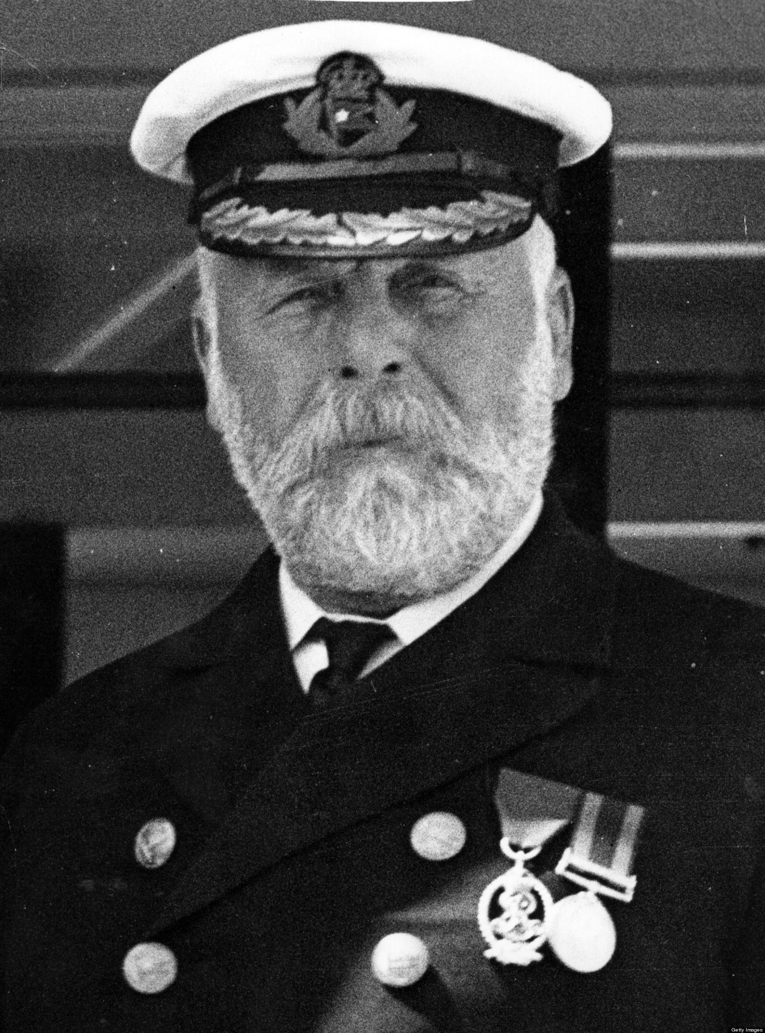 Эдвард Джон Смит (1850 - 1912), Капитан Титаника (Photo by Topical Press Agency/Getty Images)
